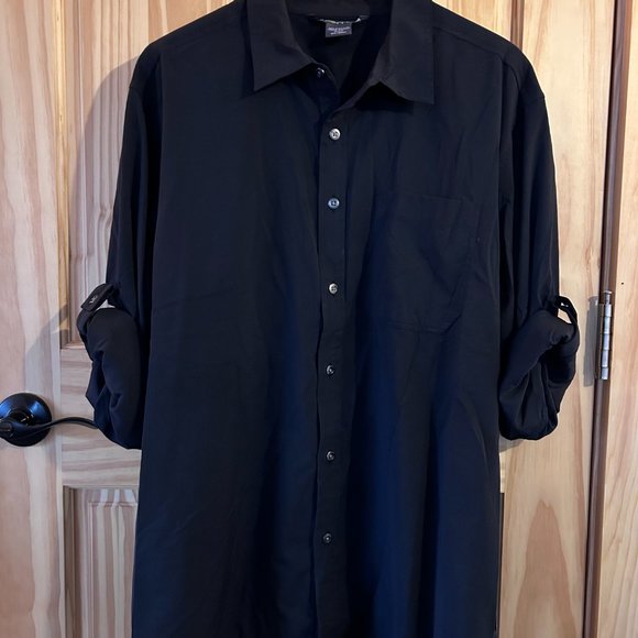 Exofficio button down long sleeve with swiss tabs on sleeves - Picture 3 of 4